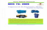 NEO-72 Compresores de Aire Estacionarios y Móviles– Requisitos de Seguridad.