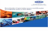 Resultados Esperados Para ISO 9001