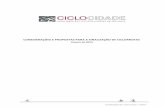 Relatório Sinalização Ciclorrotas - Ciclocidade