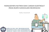 Manajemen Nutrisi Dan Cairan-elektrolit Pada Klien Gangguan Neurologi