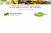 Monitoreo Ambiental Post-liberación de OGMS