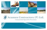 Acumen Contractors Profile