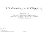 Clipping & Viewing
