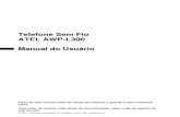 Manual Do Usuario Telefone Sem Fio AWPL300