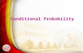 L8 Conditional Probability