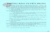 Thong Bao Tuyen Dung Cong Ty Hang Khong Viet Nam