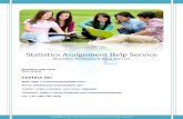Statistics Assignment Help Service