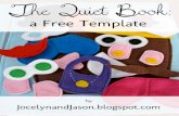 Free Quiet Book Template