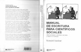 BECKER Manual de Escritura Para Cientificos Sociales