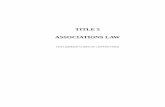 Title 5 - Associations Law.pdf