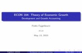 Development and Growth Accounting