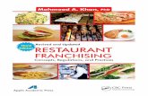 Restaurant Franchising: Concepts, Regulations and Practices, Third Edition by Mahmood A. Khan