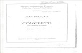 Jean Françaix - Concerto Pour Clarinette Et Orchestre