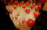 Lychee Martini With Strawberry Slices