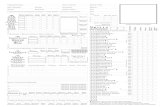 Dungeons&Dragons 3.5e Character Record Sheet (A4)