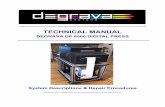 DEGRAVA DP8500 Technical Manual Rev 1.0