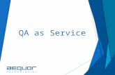 Aequor Technologies - QA as Service