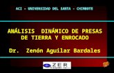 Dr. Zenón Aguilar Bardales - Análisis Dinámico de Presas de Tierra y Enrocado