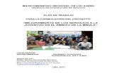 Mancomunidad Regional de los Andes, Plan de Trabajo PIP Juventudes-mrdla