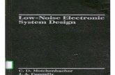 Low-noise Electronic Design