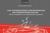 Las Expresiones Metafóricas en Pedagogía Vocal - Alessandroni
