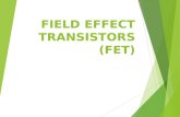 CHAPTER 5 FIELD EFFECT TRANSISTORS (FET)  edit.ppt