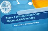 Tema 1 Introduccion a Los Sistemas Distribuidos