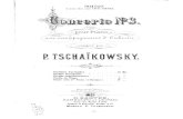 Tchaikovsky, Pyotr - Piano Concerto No.3, Op.75
