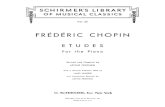 Estudios Op.25 Chopin