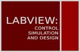 Projeto e Simulação de Controle com LabVIEW