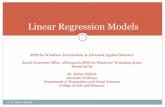 Bi Variate and Multiple Linear Regression