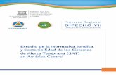 Estudio de la Normativa Jurídica y Sostenibilidad de los Sistemas de Alerta Temprana (SAT) en América Central