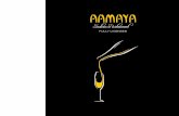 Aamaya Indian Restaurant Drinks Menu May - 2015