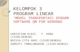 Linear Programming with POM-QM