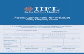IIFL Account Opening Form Non-Individual