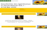Geschichte Des Spiritismus in Deutschland 2015 TEIL I
