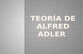 Teoría de Alfred Adler