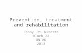 Prevention, Treatment and Rehabilitation Blok 22 Untad