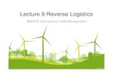 Lecture 9 - Complete Slides on Reverse Logistics