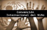 Convencion Internacional de los Derechos del Niño