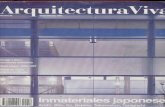 Arquitectura Viva 52 1997 - Inmateriales Japoneses