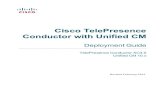 TelePresence Conductor Unified CM Deployment Guide XC3 0