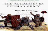 Montvert - The Achaemenid Persian Army
