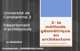 3- la methode géométrique en architecture .pps