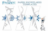 Frozen Activity Paper Snowflakes