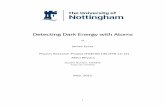 Detecting Dark Energy with Atoms