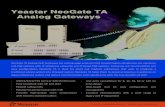 Yeastar TA Series Analog VoIP Gateway Datasheet En