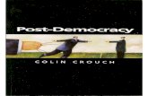 Crouch Post democracy