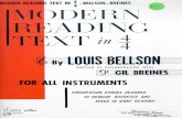 Modern Reading Text in 4x4 - Louis Bellson