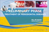 L18 PRELIMINARY PHASE (Emergency Treatment of Periodontal Diseases)
